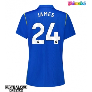 Chelsea Reece James #24 Dámské Domácí Dres 2026-27 Krátký Rukáv Chelsea Reece James #24 Dámské Domácí Dres 2026-27 Krátký Rukáv